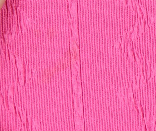 Bonmarché Women’s Pink Short Sleeve T-Shirt Top L Polyester