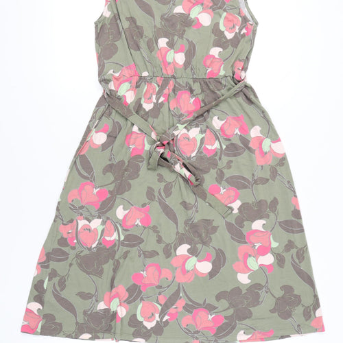 Maine New England Women’s Multicoloured Floral A-Line Dress Size 14