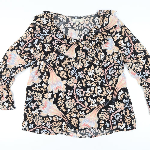 Somerset by Alice Temperley Womens Multicoloured Floral Blouse Size 12