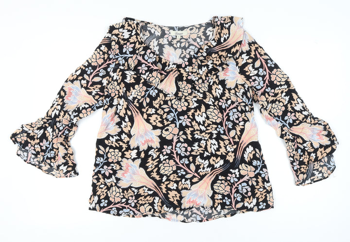 Somerset by Alice Temperley Womens Multicoloured Floral Blouse Size 12