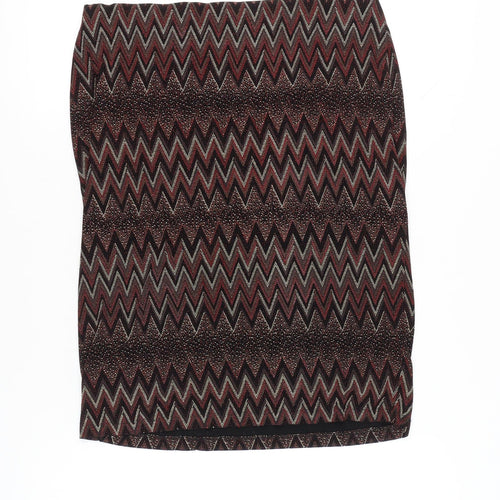 Jessica Women’s Multicoloured Size 12 Geometric Pencil Skirt