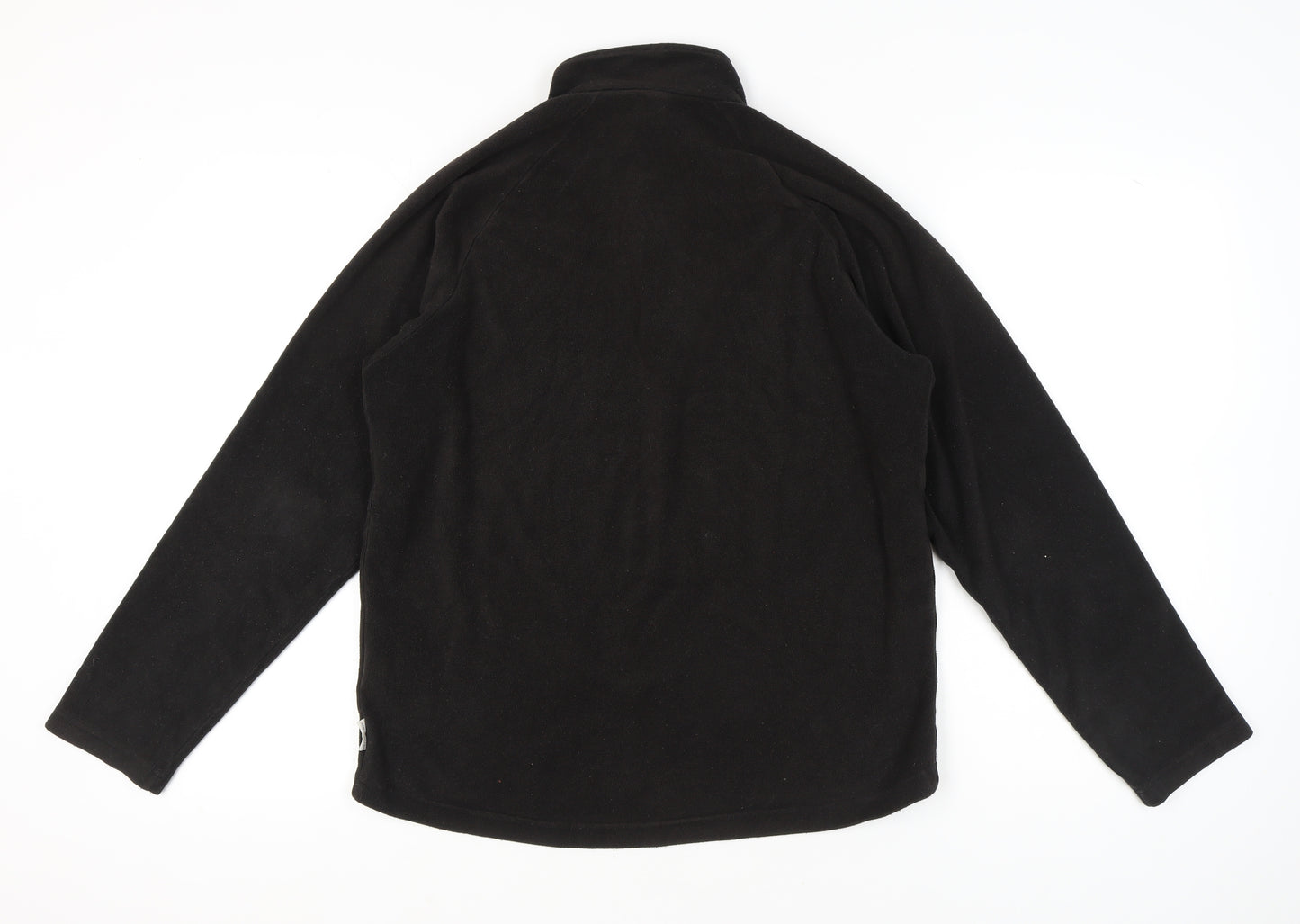 Decathlon Men’s Black Fleece Pullover Sweatshirt L High Neck