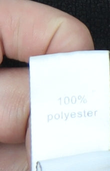 Decathlon Men’s Black Fleece Pullover Sweatshirt L High Neck