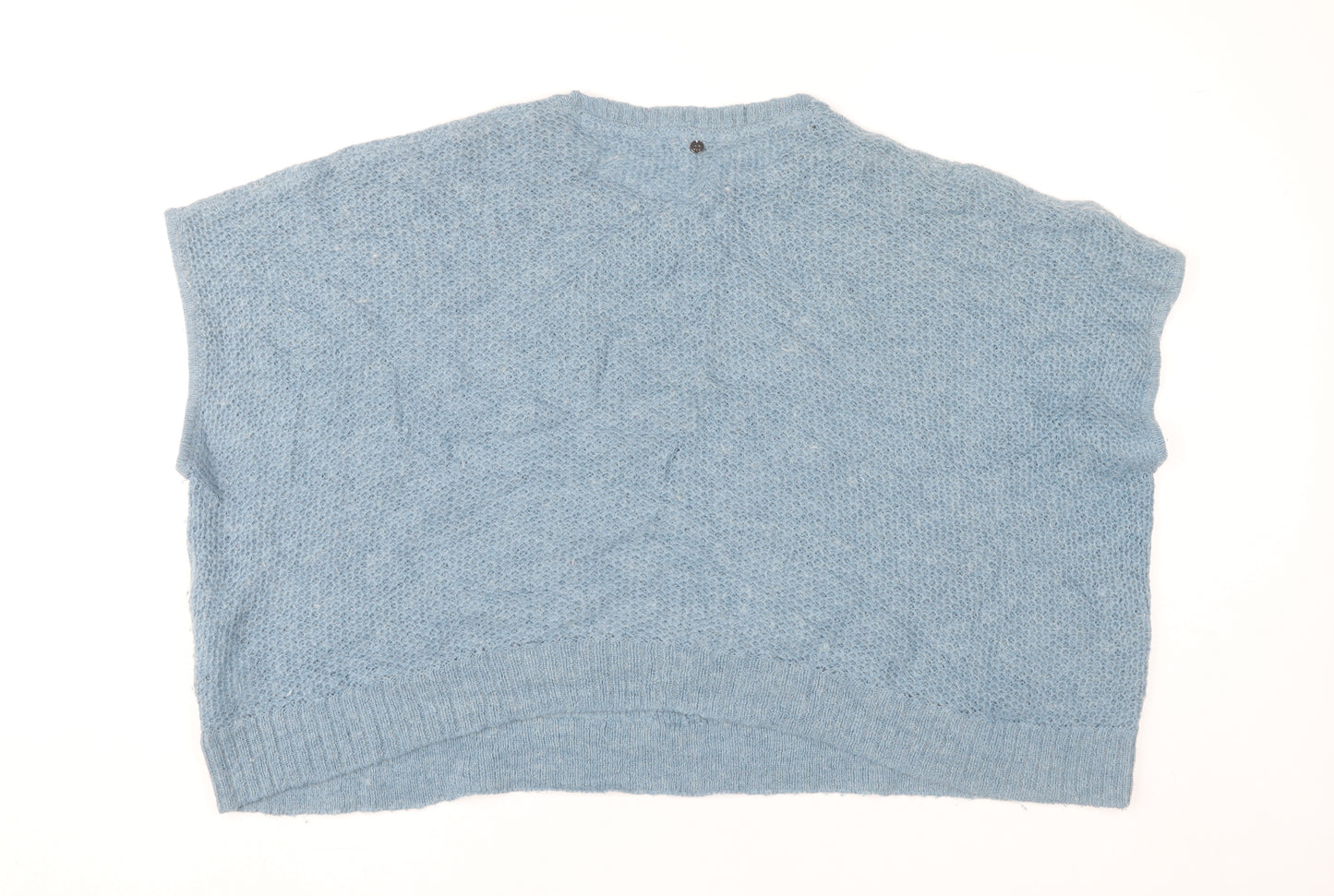 Gerry Weber Women’s Blue Knit Sleeveless Pullover Jumper Size 16