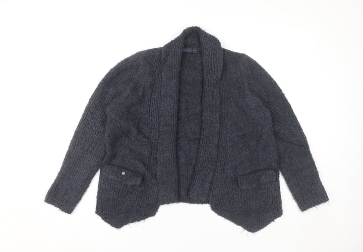 Marks and Spencer Womens Grey Chunky Knit Cardigan UK 12