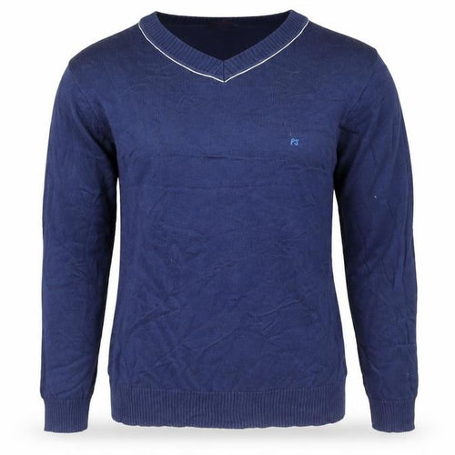 Paul Smith Boys Blue Cotton V-Neck Jumper 14 Years Pullover Knitwear
