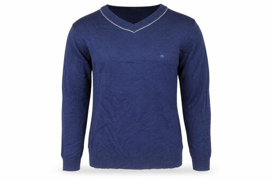 Paul Smith Boys Blue Cotton V-Neck Jumper 14 Years Pullover Knitwear