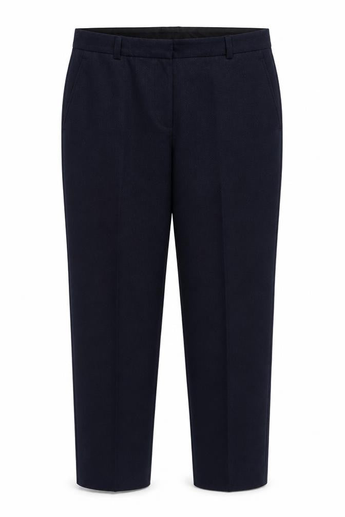 Marks and Spencer Women’s Blue Size 14 Regular Straight Dress Pants