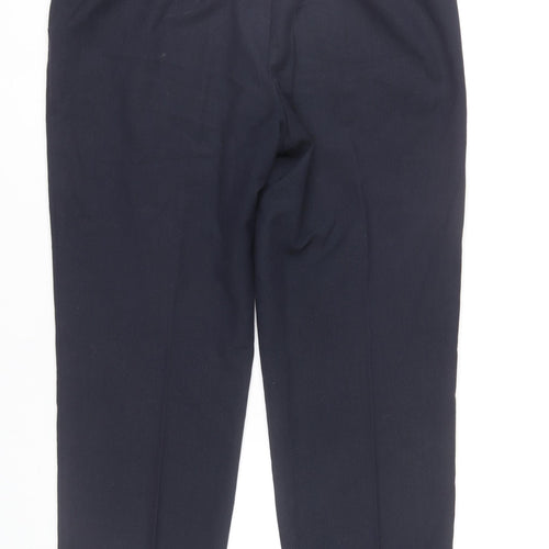Marks and Spencer Women’s Blue Size 14 Regular Straight Dress Pants