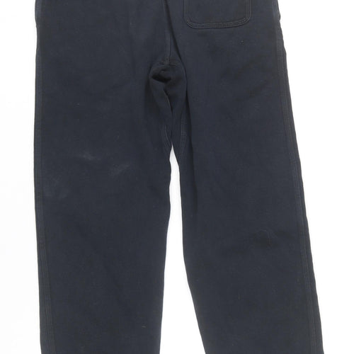 Nike Boys Black Sweatpants 10-12 Years Regular Fit Fleece Trousers