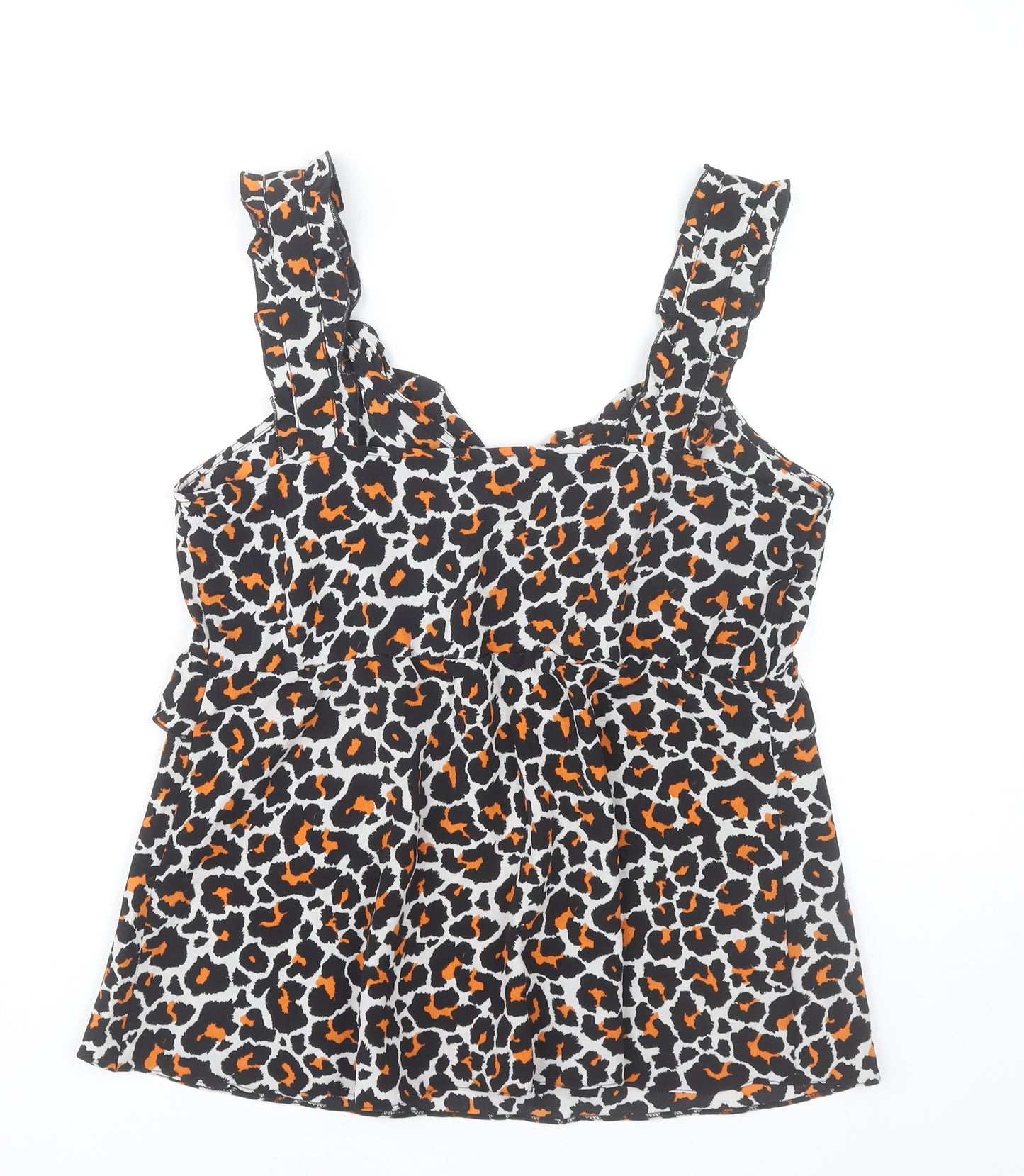 Dorothy Perkins Women’s Multicoloured Leopard Print Camisole Top UK12