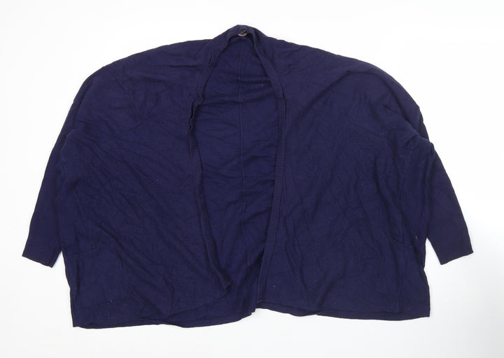 Phase Eight Women’s Blue Size 12 Cardigan Long Sleeve Knitwear