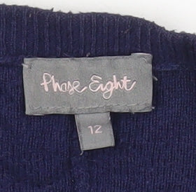 Phase Eight Women’s Blue Size 12 Cardigan Long Sleeve Knitwear