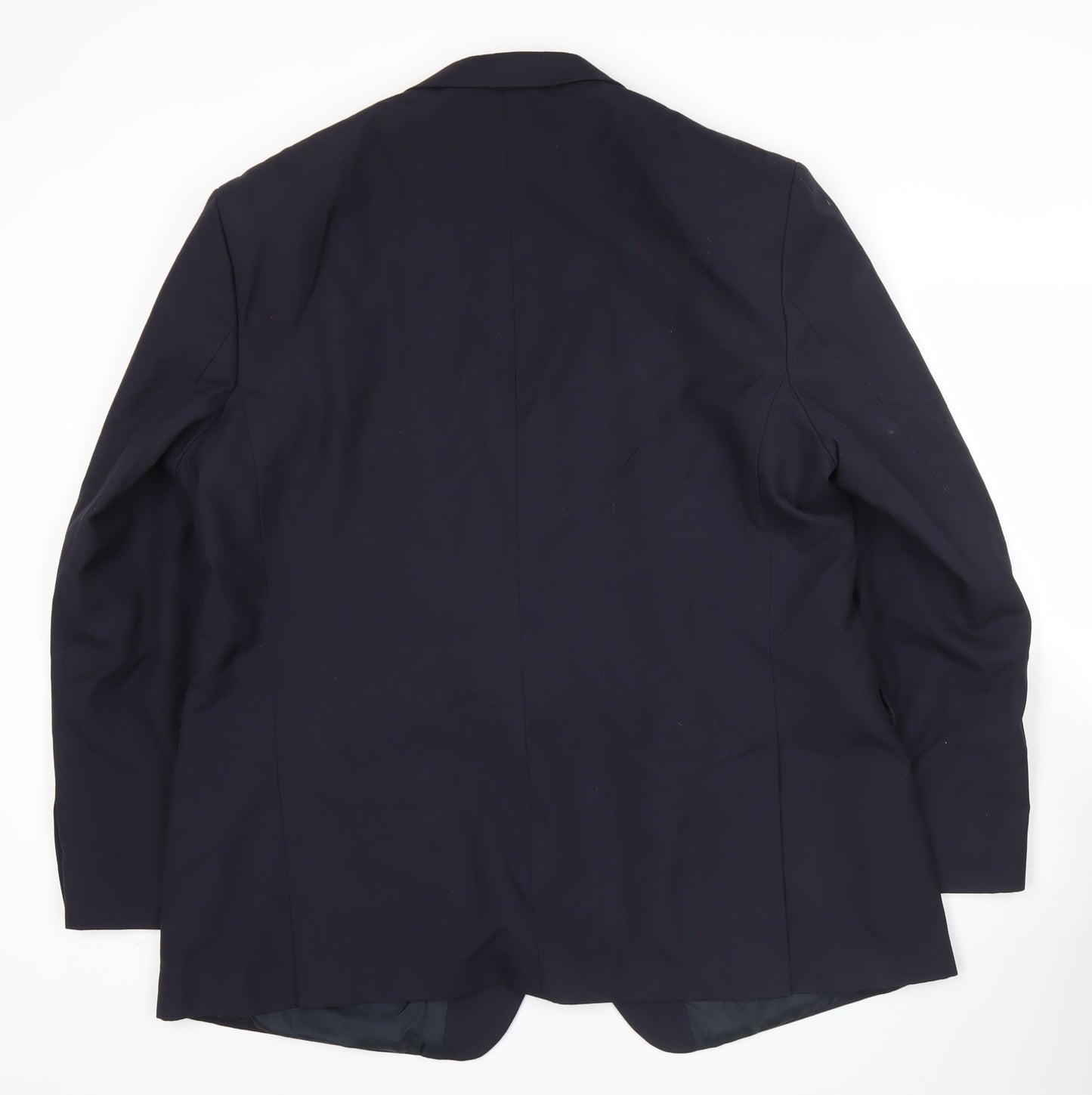 Karl Jackson Men's Blue 48in Regular Fit Blazer Jacket