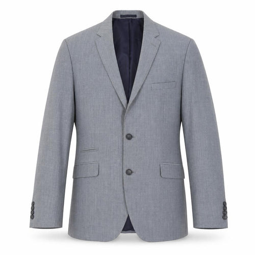 Burton Menswear Men’s Grey 42L Slim Fit Two Button Blazer Suit Jacket
