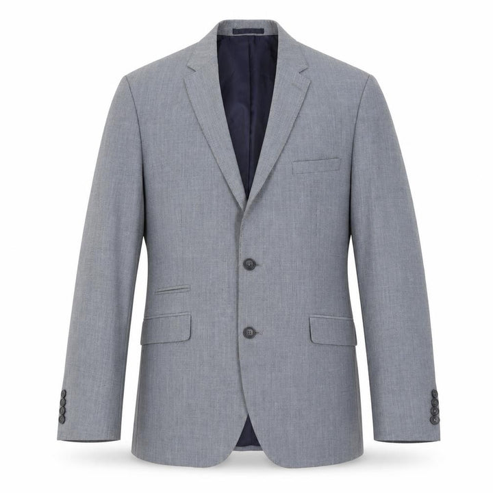 Burton Menswear Men’s Grey 42L Slim Fit Two Button Blazer Suit Jacket