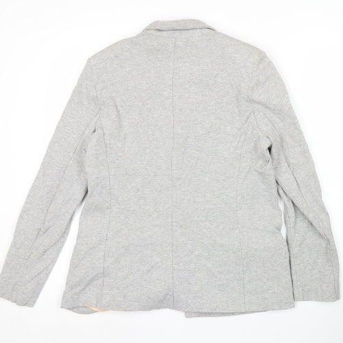 River Island Women’s Grey Blazer Jacket Size 10 Workwear