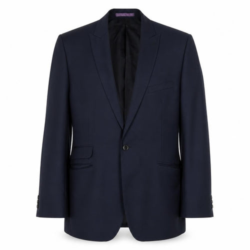 Burton London Men's Blue Slim Fit 42 Blazer Jacket