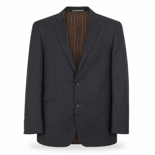 Peter Werth Men’s Black 40in Wool Blend Regular Fit Blazer Jacket