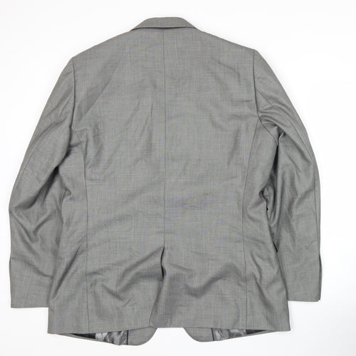 Butler and Webb Men’s Grey 42 Regular Suit Jacket Business Formal