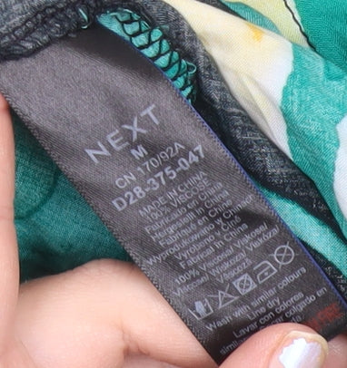 Next Womens Multicoloured Floral Kimono Blouse Size M Viscose