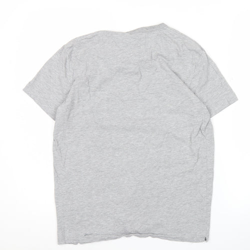 French Connection Men’s Grey Crew Neck Regular Fit T-Shirt M