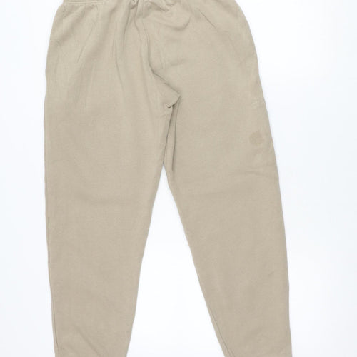 Nike Boys Beige XL Jogger Sweatpants Elastic Waist Tapered Fleece