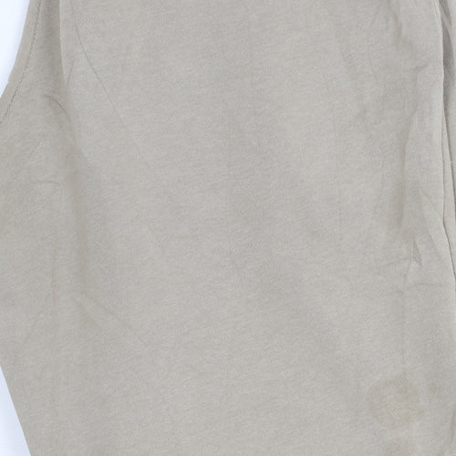 Nike Boys Beige XL Jogger Sweatpants Elastic Waist Tapered Fleece