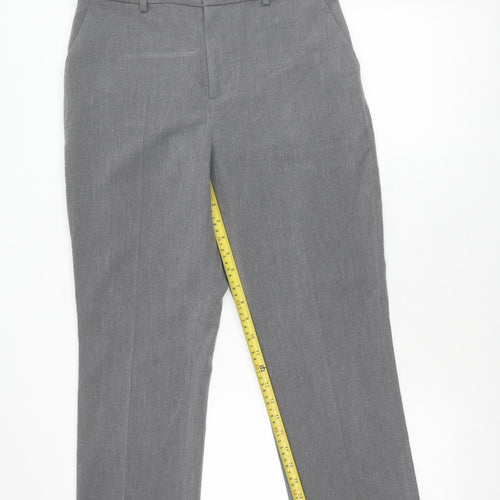 Uniqlo Men’s Grey Dress Pants Trousers M 28-29in Waist Slim Fit