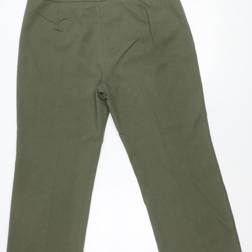EWM Pure Classics Women’s Green Size 18 Straight Trousers