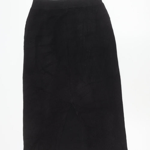Uniqlo Women’s Black Cotton Stretch Pencil Skirt Size 6