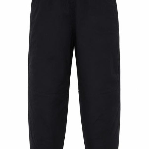 H&M Girls Black Jogger Trousers Size 6 Cotton Elastic Waist Casual