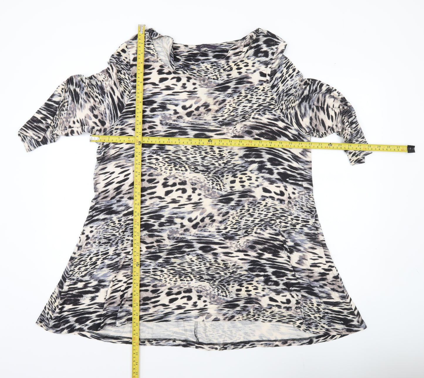 Marks and Spencer Women’s Multicoloured Animal Print Tunic Blouse UK 20