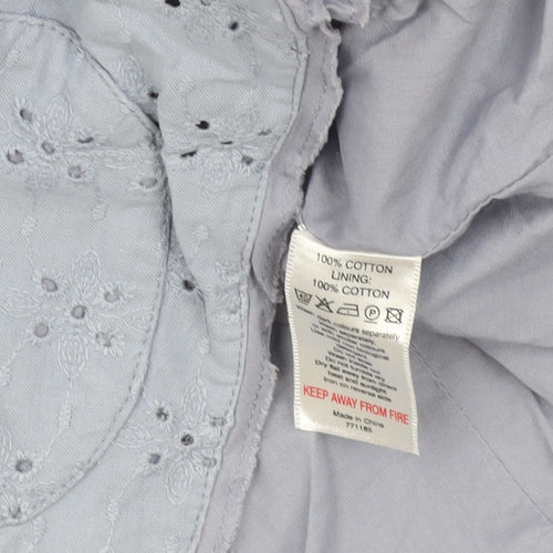 Monsoon Women’s Blue Cotton Blazer Jacket Size 14 UK
