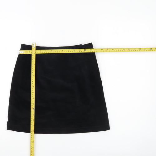 Karen Millen Women’s Black Size 8 Pencil Skirt Cotton Blend
