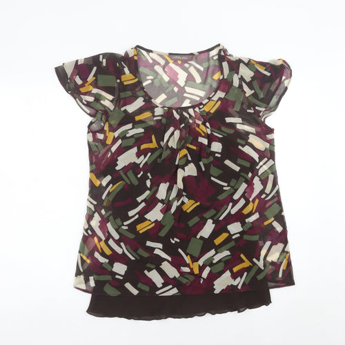Marks and Spencer Women’s Multicoloured Size 12 Tunic Blouse