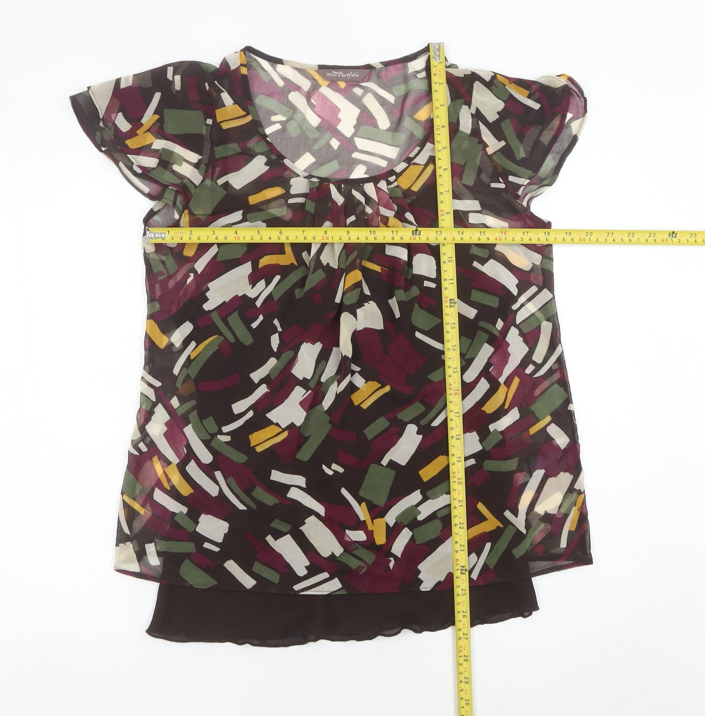 Marks and Spencer Women’s Multicoloured Size 12 Tunic Blouse