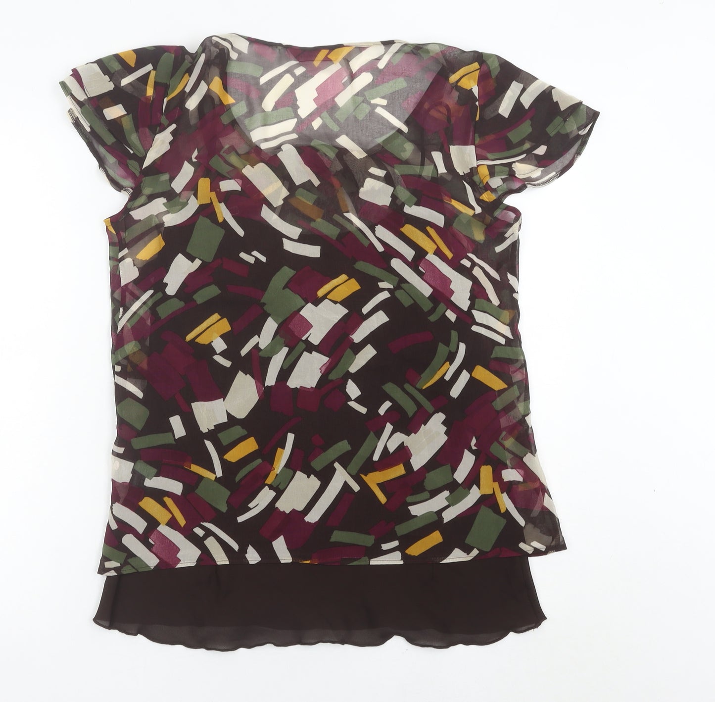 Marks and Spencer Women’s Multicoloured Size 12 Tunic Blouse