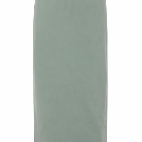 Bershka Womens Green XS Straight Leg Elastic Waist Trousers