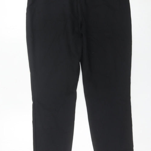 H&M Womens Black Slim Chino Trousers Size 10