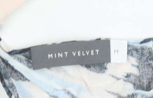 Mint Velvet Women’s Multicoloured Asymmetric Halter Dress Size M