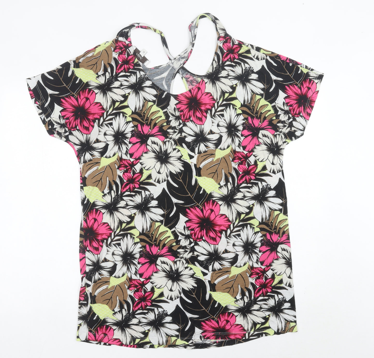 Next Womens Multicoloured Floral Tunic T-Shirt Size 16