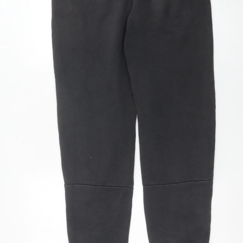 Jordan Men’s Black Sweatpants Size S PSG Logo Tapered Fit