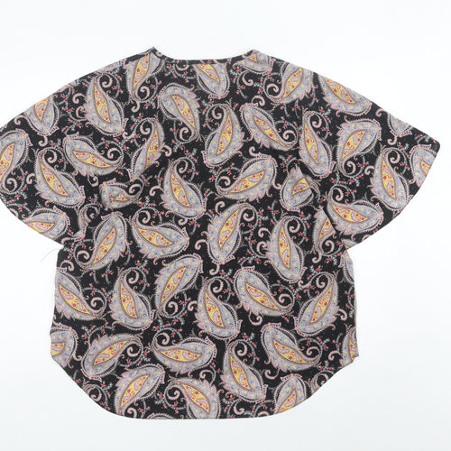 Peacocks Women’s Multicoloured Paisley Tunic Blouse Size 16