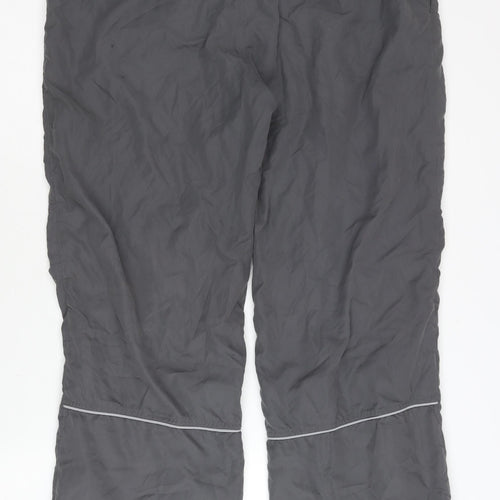 Lacoste Sport Men's Grey L Track Pants Trousers Elastic Waist Gym