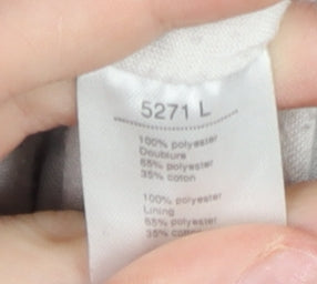 Lacoste Sport Men's Grey L Track Pants Trousers Elastic Waist Gym