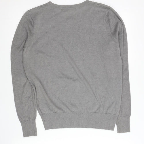 Betty Jackson Black Women’s Grey Animal Print Jumper Size 10