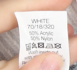 Kylie Girls Black White Houndstooth Pullover Jumper 12 Years Long Sleeve