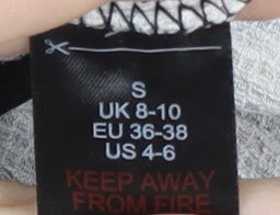 ASOS Design Women’s Leopard Print Wrap Blouse Puff Sleeve Size 8