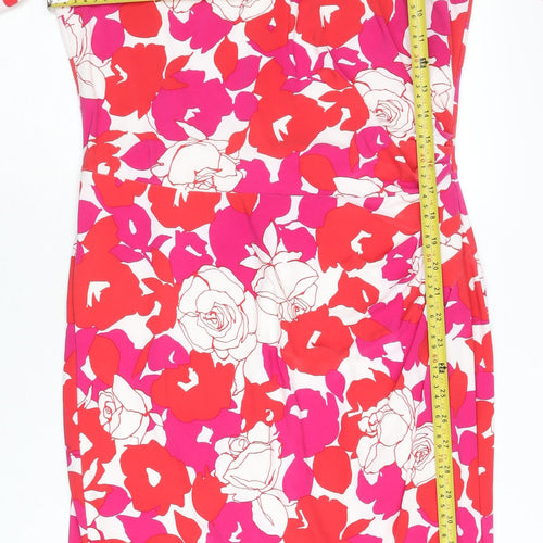 Kaliko Women’s Multicoloured Floral Sheath Dress Size 14